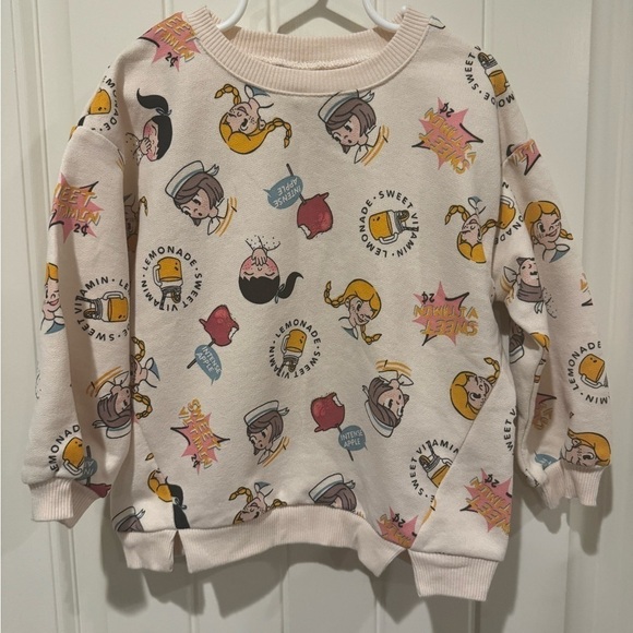 Zara Other - NWT Zara lemonade sweatshirt